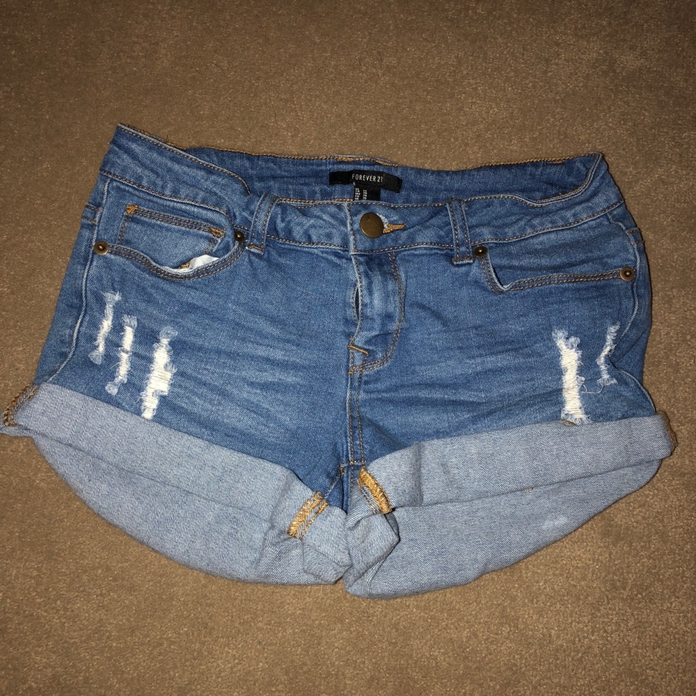 Distressed Shorts - Picture 1 of 3